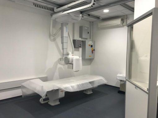 A&E X-Ray Main Works at St Helier Hospital