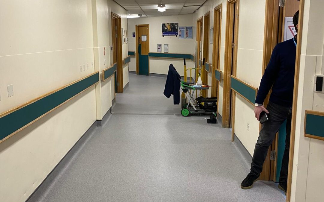 PACU Corridor Floor Replacement – Epsom Hospital