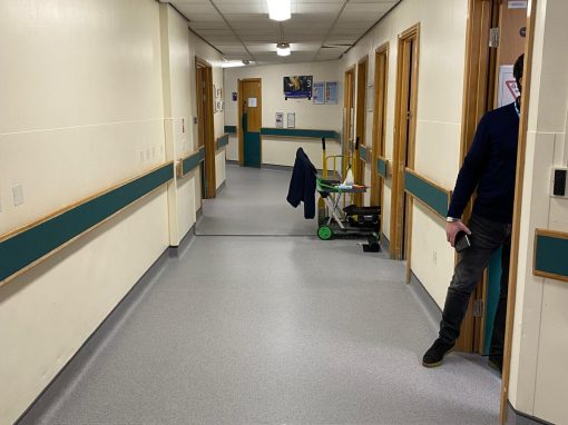 PACU Corridor Floor Replacement – Epsom Hospital